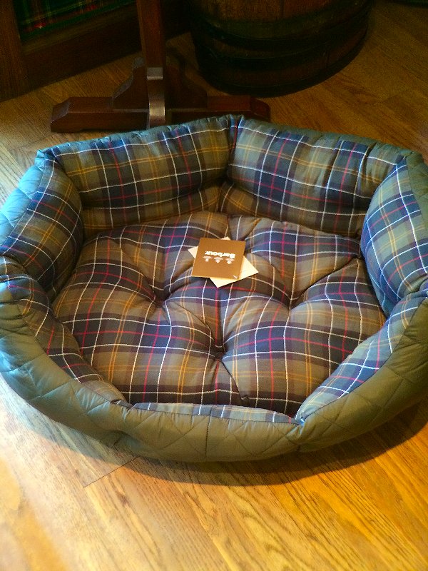 Barbour Dog bed